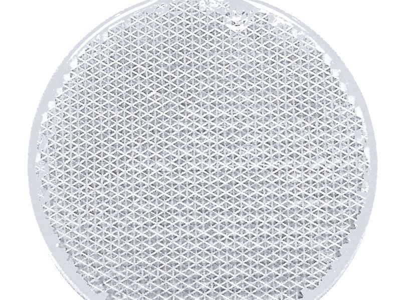 Пешеходный светоотражатель «Круг», белый