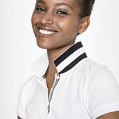 Рубашка поло Patriot Women, белая с черным