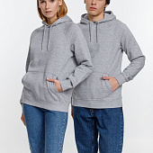 Толстовка унисекс Stellar, серый меланж