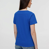 Футболка женская E150, ярко-синяя
