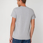 Футболка мужская T-bolka Stretch, серый меланж