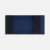 Лейбл тканевый Epsilon, XXS, темно-синий