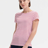 Футболка Miles Women серая с желтым