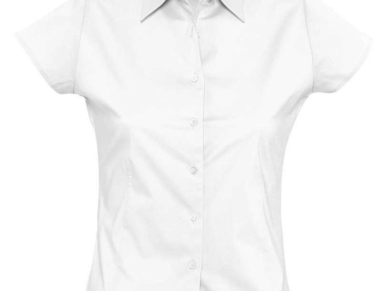 Рубашка женская с коротким рукавом Excess, белая