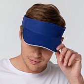 Козырек Active, ярко-синий с белым кантом