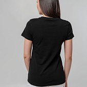 Футболка женская T-bolka Stretch Lady, черная