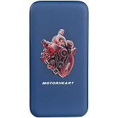 Аккумулятор с подсветкой markBright City, 10000 мАч, синий