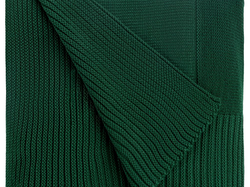 Плед Chess Queen, ver.2, темно-зеленый