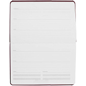 Еженедельник Urban, недатированный, бордовый