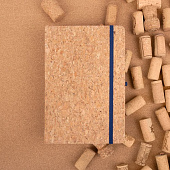 Блокнот Corkfolio, синий