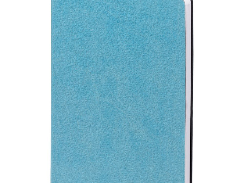 Ежедневник Romano, недатированный, с белым блоком, голубой