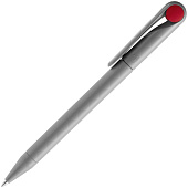 Ручка шариковая Prodir DS1 TMM Dot, серая с красным