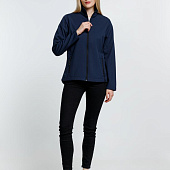 Куртка софтшелл женская Race Women темно-синяя