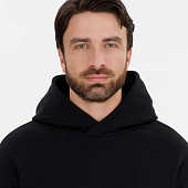 Худи оверсайз унисекс Snuggie, черное