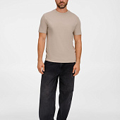 Футболка унисекс Legend, серо-бежевая