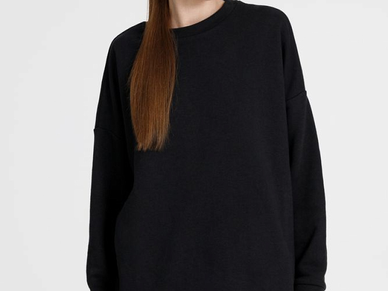 Свитшот унисекс S2, черный