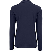 Рубашка поло женская с длинным рукавом Perfect LSL Women, темно-синяя