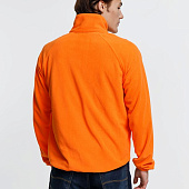 Куртка флисовая унисекс Fliska, оранжевая