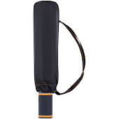 Зонт складной AOC Mini с цветными спицами, оранжевый