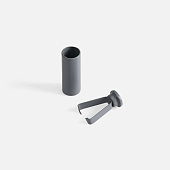 Наконечник для шнурка Nozzle, ver.2, серый