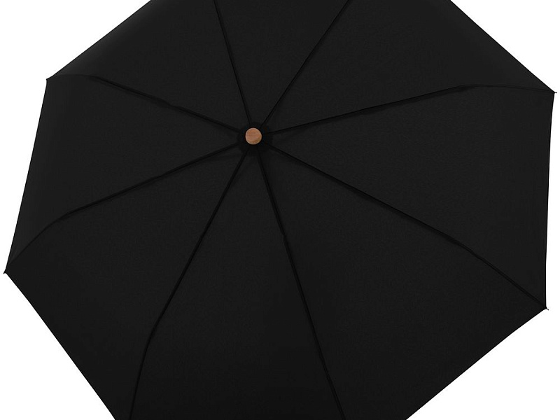 Зонт складной Nature Magic, черный