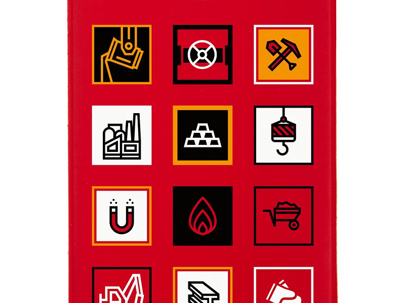 Чехол для карточки Industry, металлургия