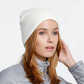 Шапка Urban Flow, молочно-белая