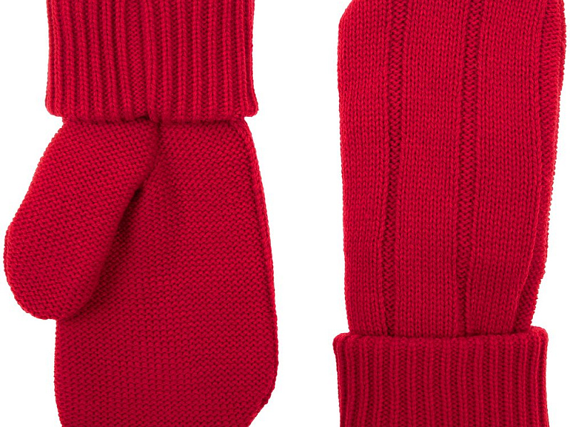 Варежки Knit Beat, красные