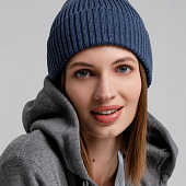 Шапка Stout, синий меланж