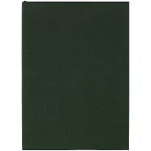 Ежедневник Flat, недатированный, зеленый