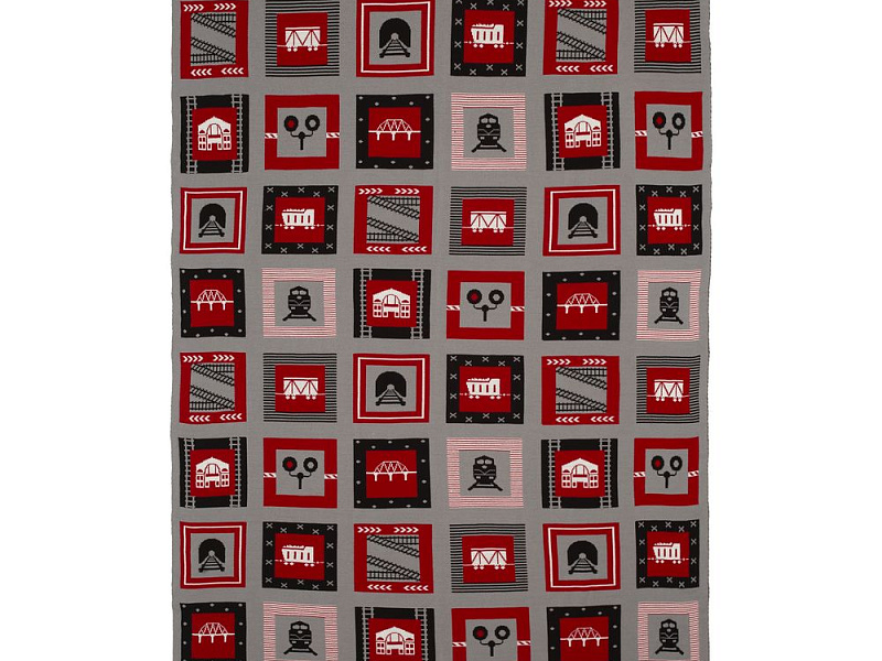 Плед Industry, железные дороги