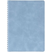 Ежедневник Spring Urban на заказ, недатированный, голубой