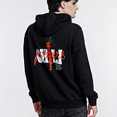 Худи унисекс с карманом на груди Chest Pocket, черное