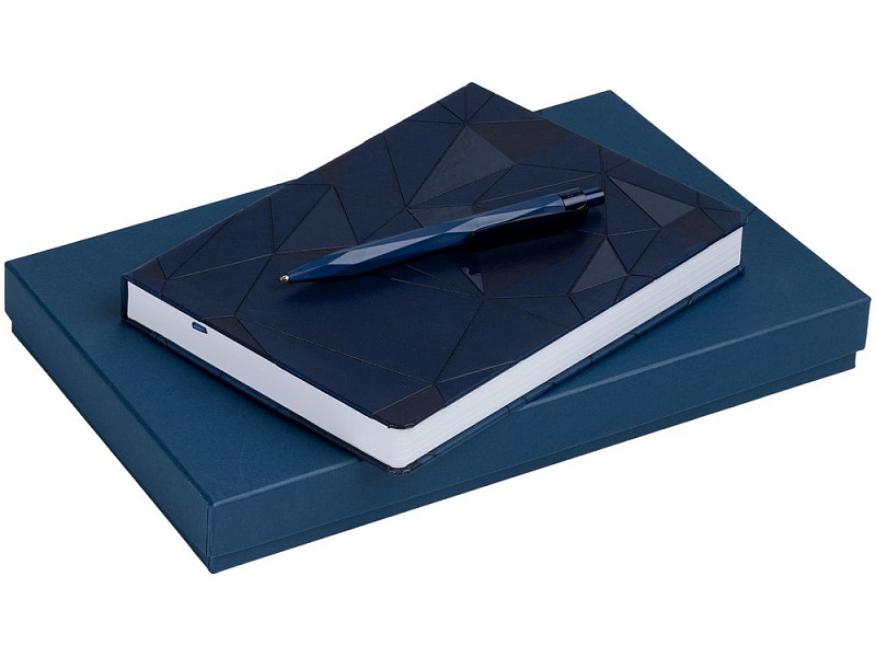 Набор Gems: ежедневник и ручка, синий
