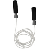 Скакалка скоростная Arriba, черная с серым