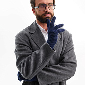 Перчатки Bernard, темно-синие