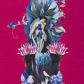 Футболка женская Beauty Sleep, ярко-розовая (фуксия)