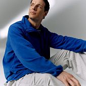 Куртка флисовая унисекс Fliska, ярко-синяя