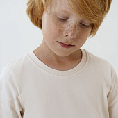 Футболка детская T-Bolka Kids, молочно-белая