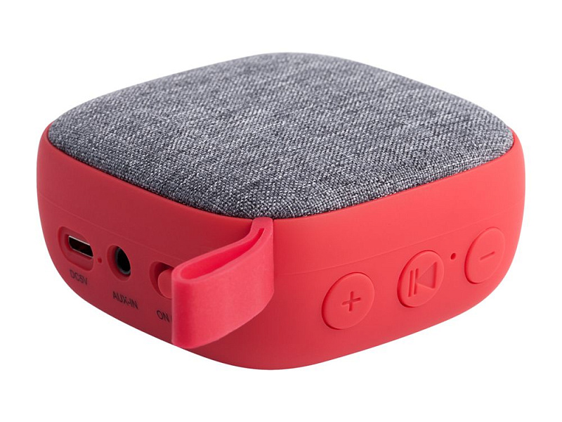 Беспроводная колонка Chubby, красная