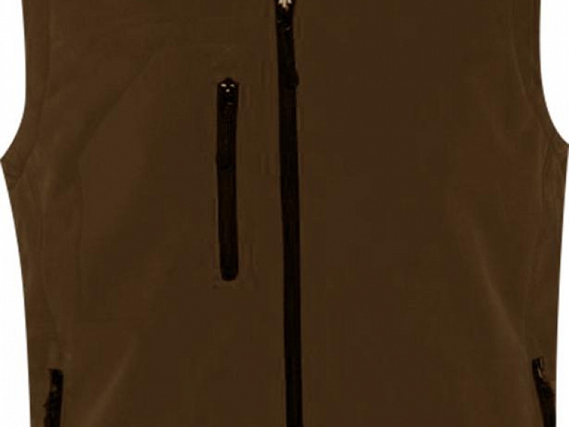 Жилет мужской софтшелл Rallye Men шоколадно-коричневый