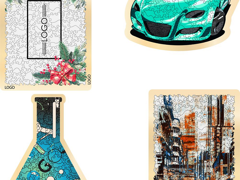 Пазл Prezent на заказ, M