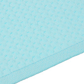 Полотенце вафельное «Деметра», малое, голубое (голубая мята)