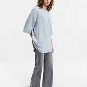 Джемпер с коротким рукавом Siluetti Volumica, светло-голубой