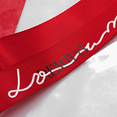 Стропа текстильная Fune 35 XXXL, красная, 300 см