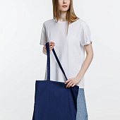 Холщовая сумка Optima 135, темно-синяя