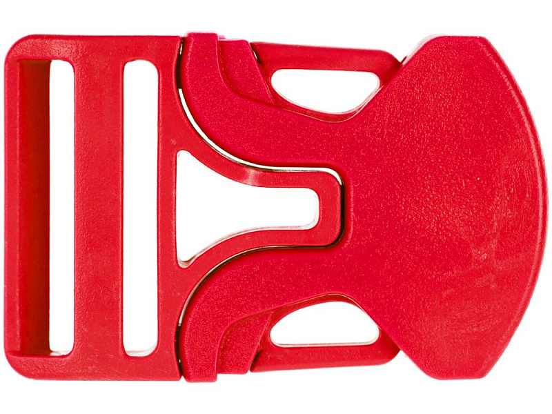 Застежка-пряжка односторонняя Triden, красный