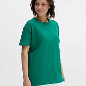 Футболка унисекс Regent 150, зеленая (изумрудная)