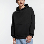 Худи оверсайз Kulonga Comfort Heavy, черное