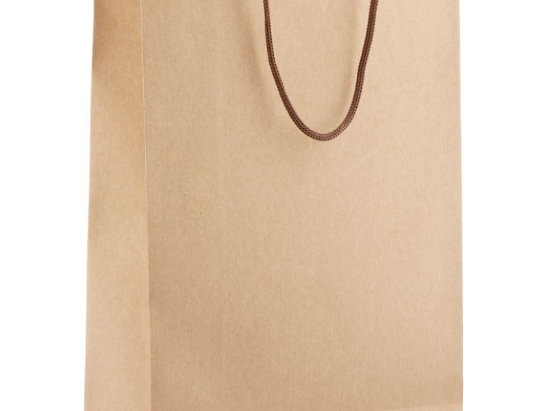 Пакет бумажный «Крафт», M, неокрашенный